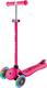 Globber самокат GO UP SPORTY колеса с подсветкой пурпурно-розовый 452-610-4