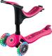 Globber самокат GO UP SPORTY колеса с подсветкой пурпурно-розовый 452-610-4