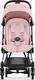 Cybex прогулочная коляска Coya Chrome Dark Brown Peach Pink 522004415bbg
