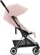 Cybex прогулочная коляска Coya Chrome Dark Brown Peach Pink 522004415bbg