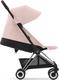 Cybex прогулочная коляска Coya Chrome Dark Brown Peach Pink 522004415bbg