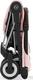 Cybex прогулочная коляска Coya Chrome Dark Brown Peach Pink 522004415bbg