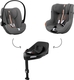 Cybex автокресло Sirona G i-Size Lava Grey (Comfort) 523001205bbg