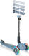 Globber самокат Go Up Deluxe Lights 5в1, колеса с подсветкой пепельно-голубой 646-200