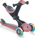 Globber самокат Go Up Deluxe Lights 5в1, колеса с подсветкой пастельно-розовый 646-210