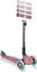 Globber самокат Go Up Deluxe Lights 5в1, колеса с подсветкой пастельно-розовый 646-210