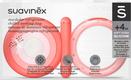 Suavinex прорезыватель силиконовый охлаждающий розовый 401437bbg