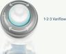 Difrax антиколиковая бутылочка с силиконовой соской Variflow 1-2-3 Natural 250 мл серый 712