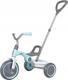 Qplay велосипед складаний триколісний дитячий з батьківською ручкою Ant Plus LightBlue T190-2Ant+LightBlue