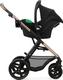 Kinderkraft універсальна коляска 3 в 1 Moov 2 Sand Beige KSMOOV02BEGEV00