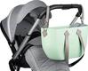 Nuvita сумка для коляски MyMia ручки шкіра мятно-серый NV8801M/02O/23G/13G/33G