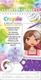 Crayola набор для творчества "Юный визажист" маленький, с наклейками и трафаретами, 30 страниц 04-1055