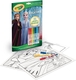 Crayola раскраска 32 страницы и 7 фломастеров "Disney Frozen"(3) 04-5900G