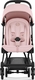 Cybex прогулочная коляска Coya Matt Black Peach Pink 522004345bbg