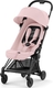 Cybex прогулочная коляска Coya Matt Black Peach Pink 522004345bbg