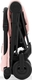 Cybex прогулочная коляска Coya Matt Black Peach Pink 522004345bbg