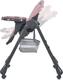 Bambi стульчик для кормления M 3233L-G pink 35658ber
