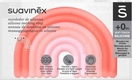 Suavinex прорезыватель с пузырьками розовый 401434bbg