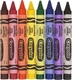 Crayola набор больших восковых мелков ultra-clean washable 8 шт (1) 52-3282