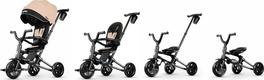 Qplay складной трехколесный велосипед Nova Niello Beige S700-12Nova+EvaBeige