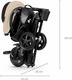 Qplay складной трехколесный велосипед Nova Niello Beige S700-12Nova+EvaBeige