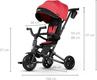 Qplay складной трехколесный велосипед Nova Niello Red S700-12Nova+EvaRed