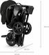 Qplay складной трехколесный велосипед Nova Niello Black S700-6NovaNielloBlack