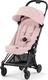 Cybex прогулочная коляска Coya Matt Black Peach Pink 522004345bbg