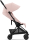 Cybex прогулочная коляска Coya Matt Black Peach Pink 522004345bbg