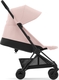 Cybex прогулочная коляска Coya Matt Black Peach Pink 522004345bbg