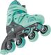 Globber роликові ковзани 2в1 р. 30-33 до 60 кг 5+ мятно-зеленые 783-206