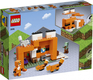 Lego конструктор Minecraft Хижина лисы 21178erc
