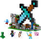 Lego конструктор Minecraft Форпост с мечом 21244erc