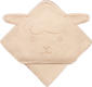 Lionelo полотенце Muslin Hooded Towel  BEIGE SAND LO-MUSLIN HOODED TOWEL BEIGE SAND
