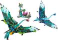 Lego конструктор Avatar Первый полет Джейка и Нейтири на Банши 75572erc