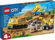 Lego конструктор City Строительный грузовик и шаровидный кран-таран 60391erc