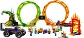 Lego конструктор City Stuntz Двойная петля каскадерской арены 60339erc