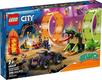 Lego конструктор City Stuntz Двойная петля каскадерской арены 60339erc