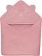 Lionelo полотенце Muslin Hooded Towel  PINK BABY LO-MUSLIN HOODED TOWEL PINK BABY