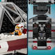 Lego конструктор Star Wars Сборный пакет Истребитель TIE и Корабль X-wing 75393erc