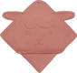 Lionelo полотенце Muslin Hooded Towel  RED CORAL LO-MUSLIN HOODED TOWEL RED CORAL