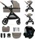 Kinderkraft универсальная коляска 3 в 1 Esme Sand Beige KSESME00BEG3000