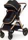 Kinderkraft универсальная коляска 3 в 1 Esme Pure Black KSESME00BLK3000