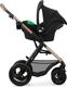 Kinderkraft универсальная коляска 3 в 1 Moov 2 Air Sand Beige KSMOOV02BEG0000