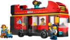 Lego конструктор City Червоний двоповерховий екскурсійний автобус 60407erc
