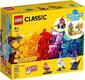 Lego конструктор Classic Прозрачные кубики для творчества 11013erc