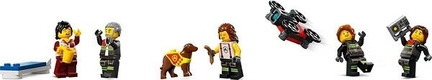 Lego конструктор City Пожарное депо с пожарной машиной 60414erc