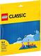 Lego конструктор Classic Базовая пластина синего цвета 11025erc
