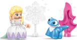 Lego конструктор Duplo Disney Эльза и Бруни в Заколдованом лесу 10418erc