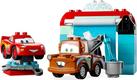 Lego конструктор Duplo Disney Розваги Блискавки МакКвіна та Сирника на автомийці 10996-erc